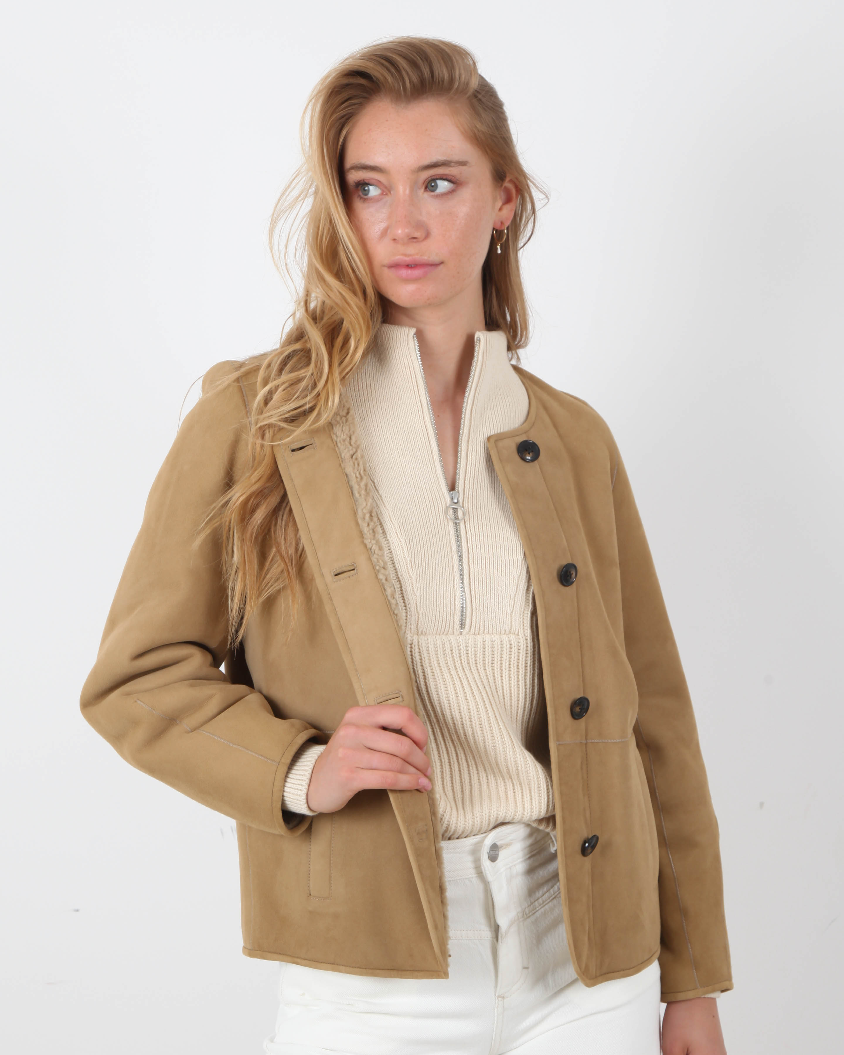 Reversible Lamsleer Jacket
