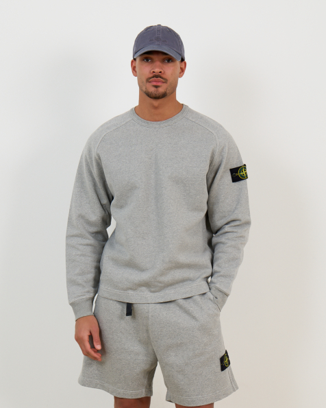 Half Zip Sweatshirt Pearl Grey
