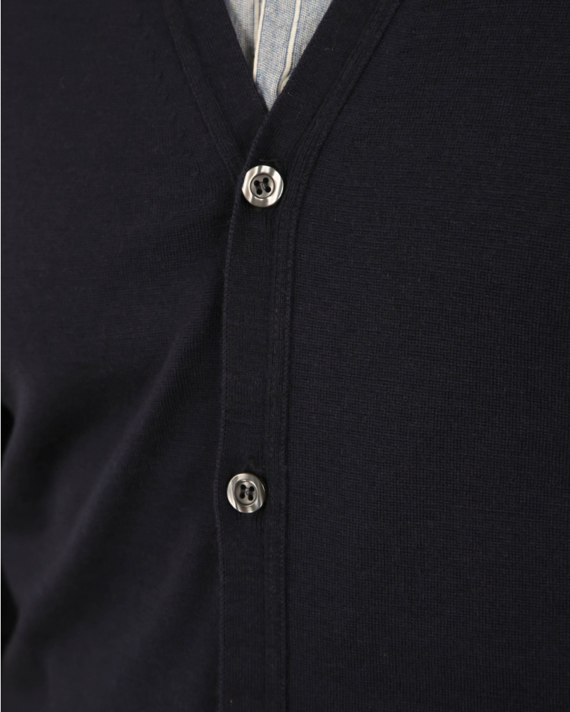 Vest Petworth Cardigan Wool