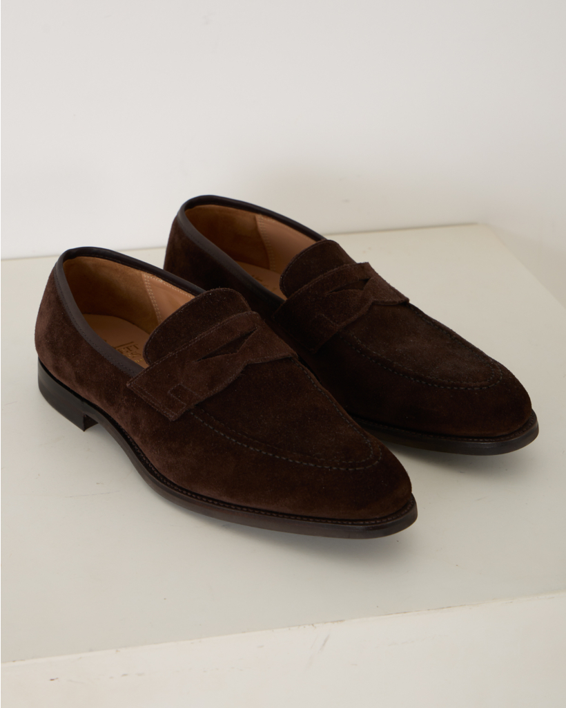 Instapschoen dark brown