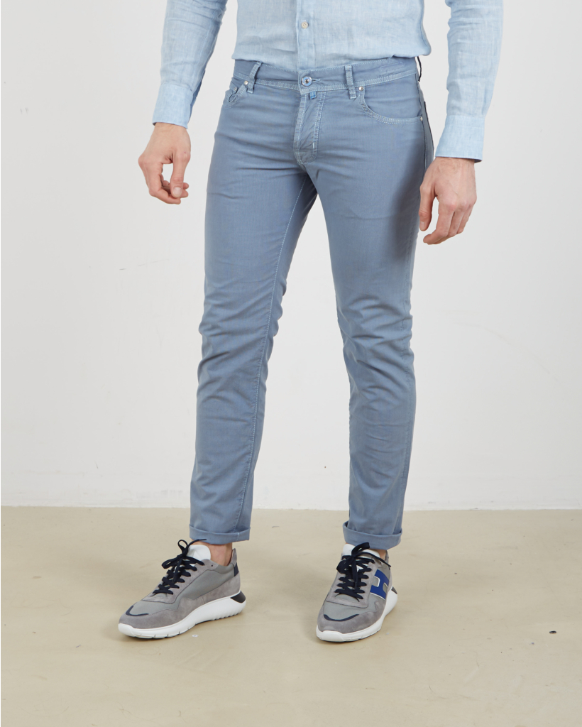 Casual Pantalon NIck 3769 Bleu