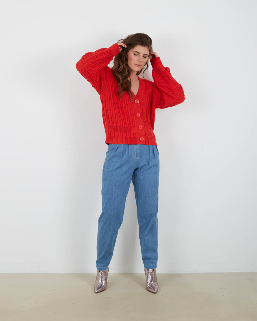 Cardigan Juicy Red 