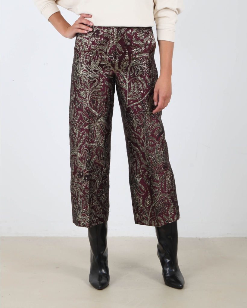 Pantalon Gaeta Bordeaux