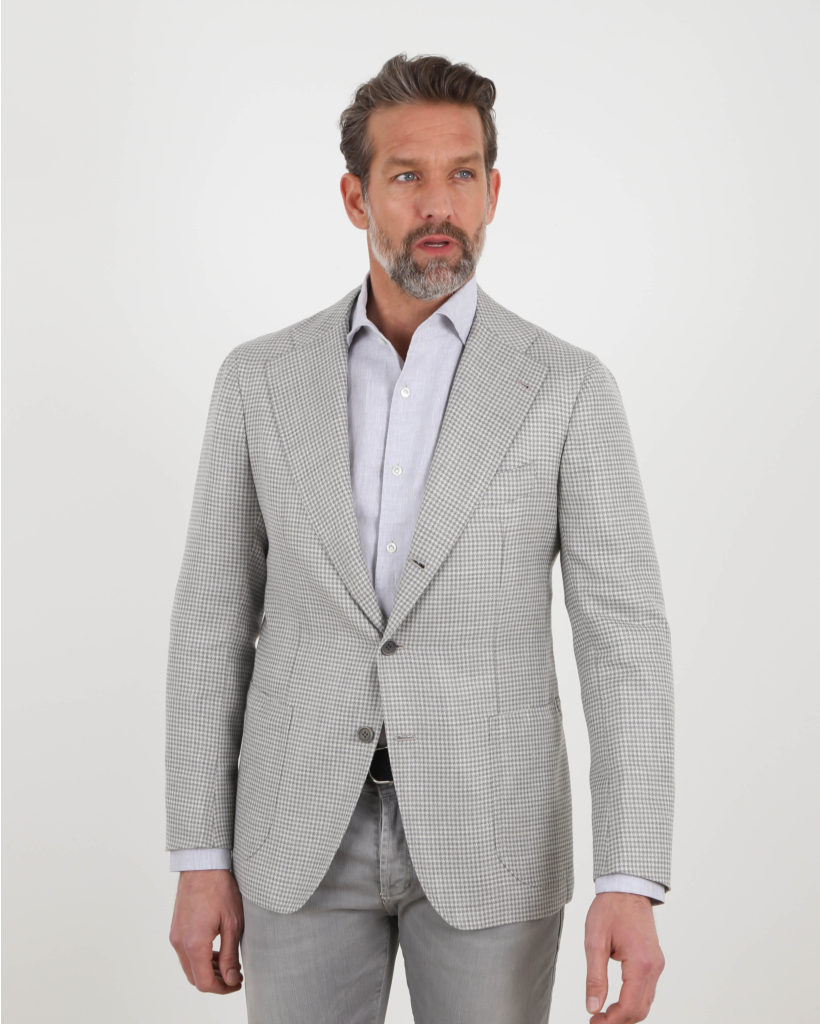 Colbert single breasted grey check 
