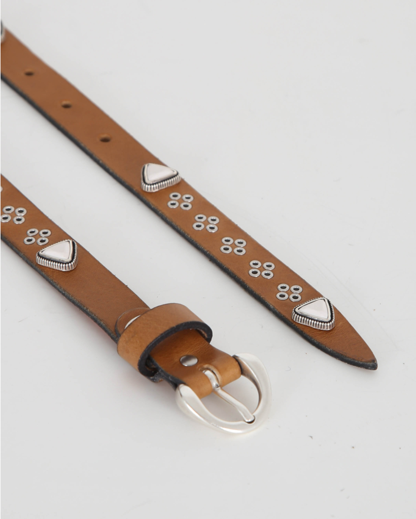 Ceintuur Beige Zilver