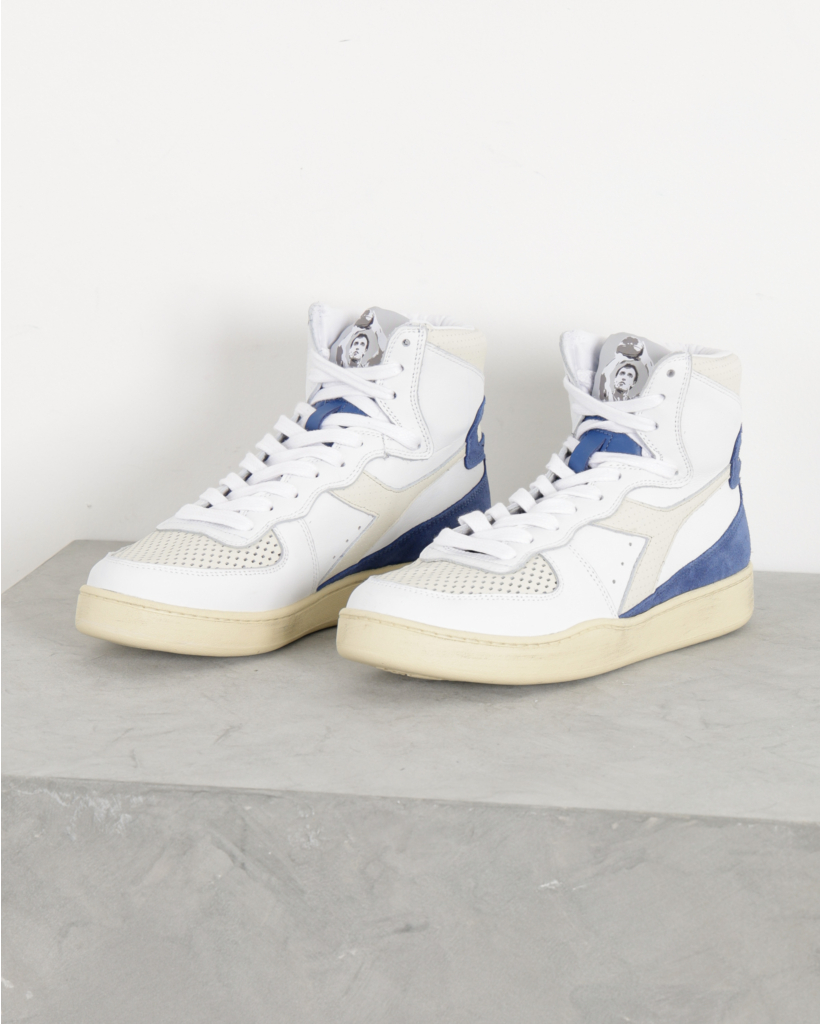Mi Basket Punched Italia Sneakers White Delft