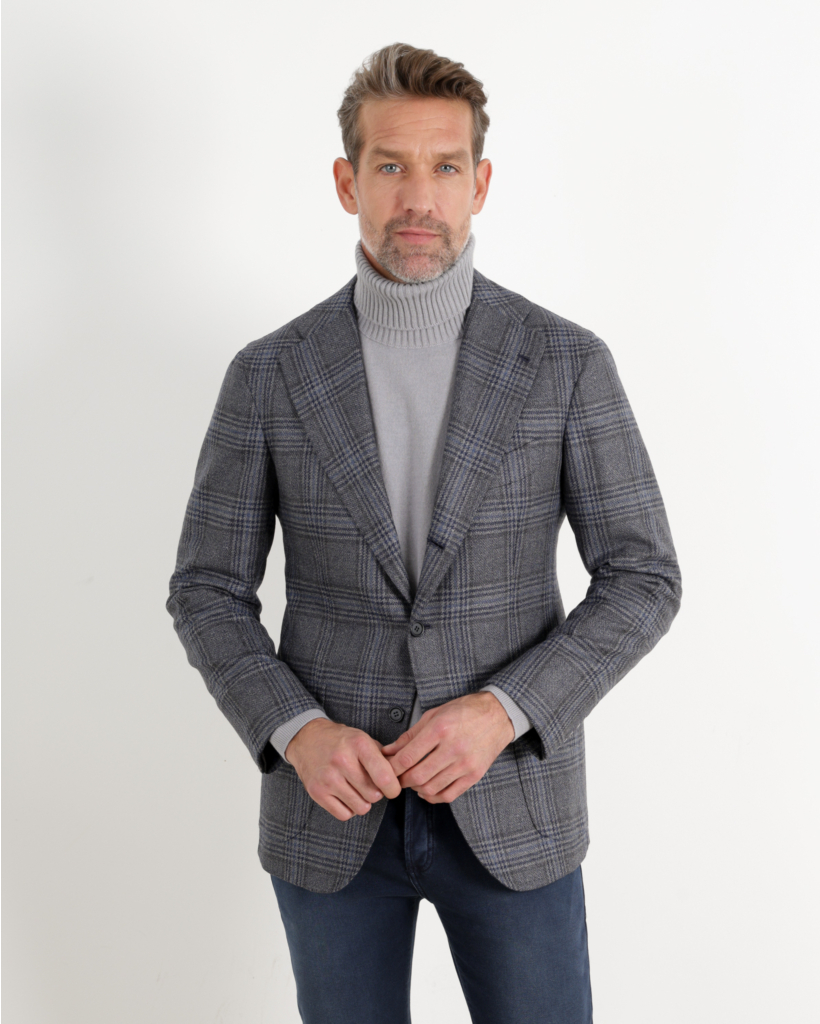 Colbert Single Breasted Antraciet