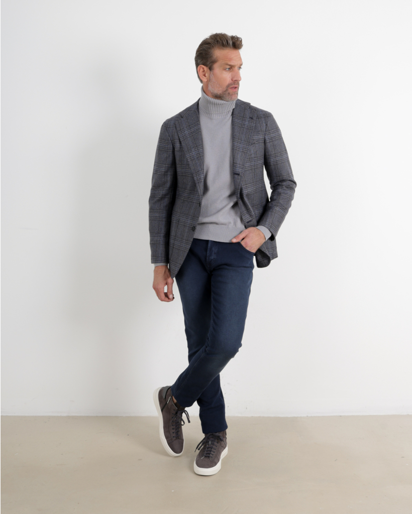 Colbert Single Breasted Antraciet