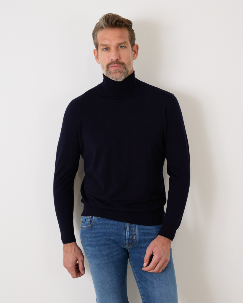 Extra Fine Pullover Navy