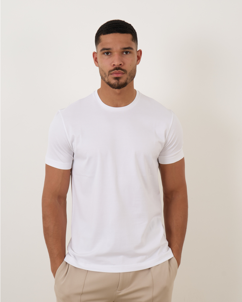 Enno T-shirt Blanco