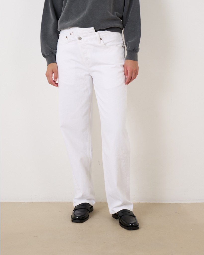 Criss Cross Upsized Jeans Milkshake