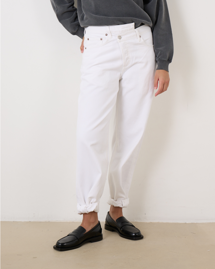 Criss Cross Upsized Jeans Milkshake