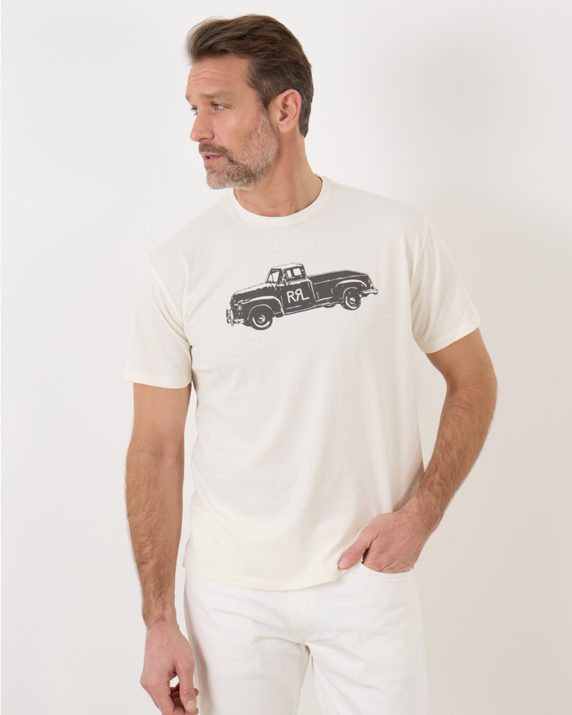 T-shirt Paper White Truck