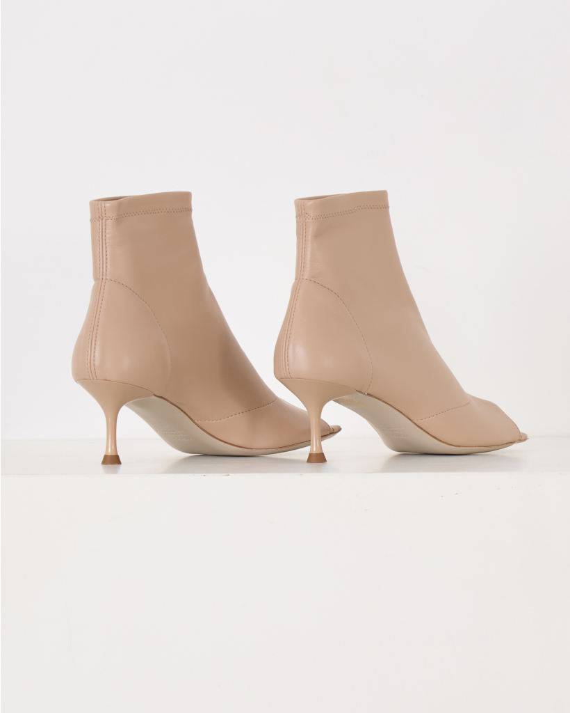 Luz Enkellaarsje Nude Eco