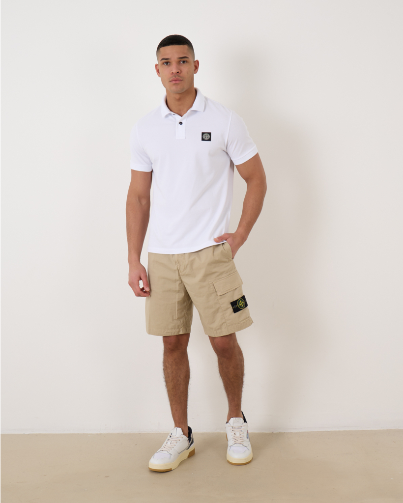 Slim Fit Polo White