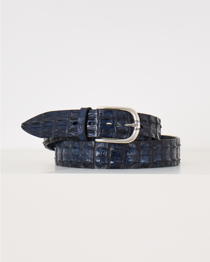 Croco Riem Blauw