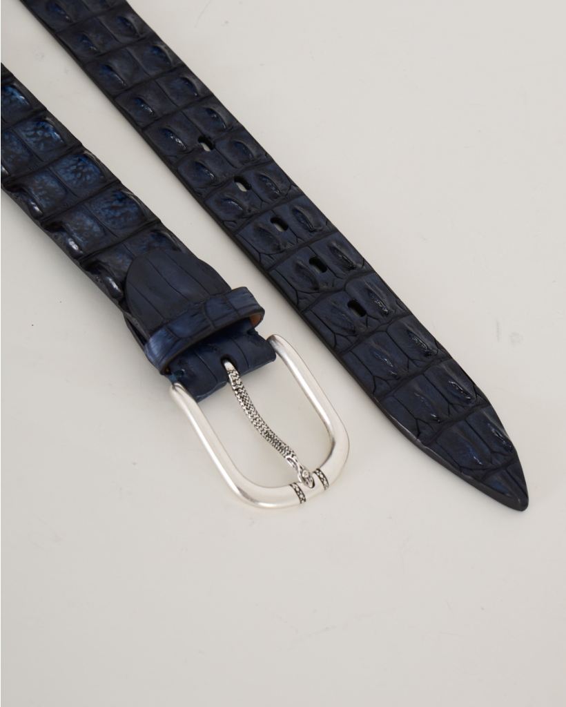 Croco Riem Blauw