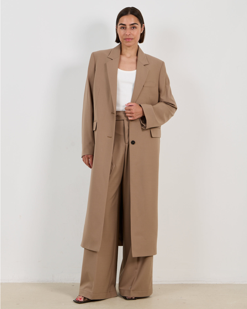Wes Pantalon Hazel Beige
