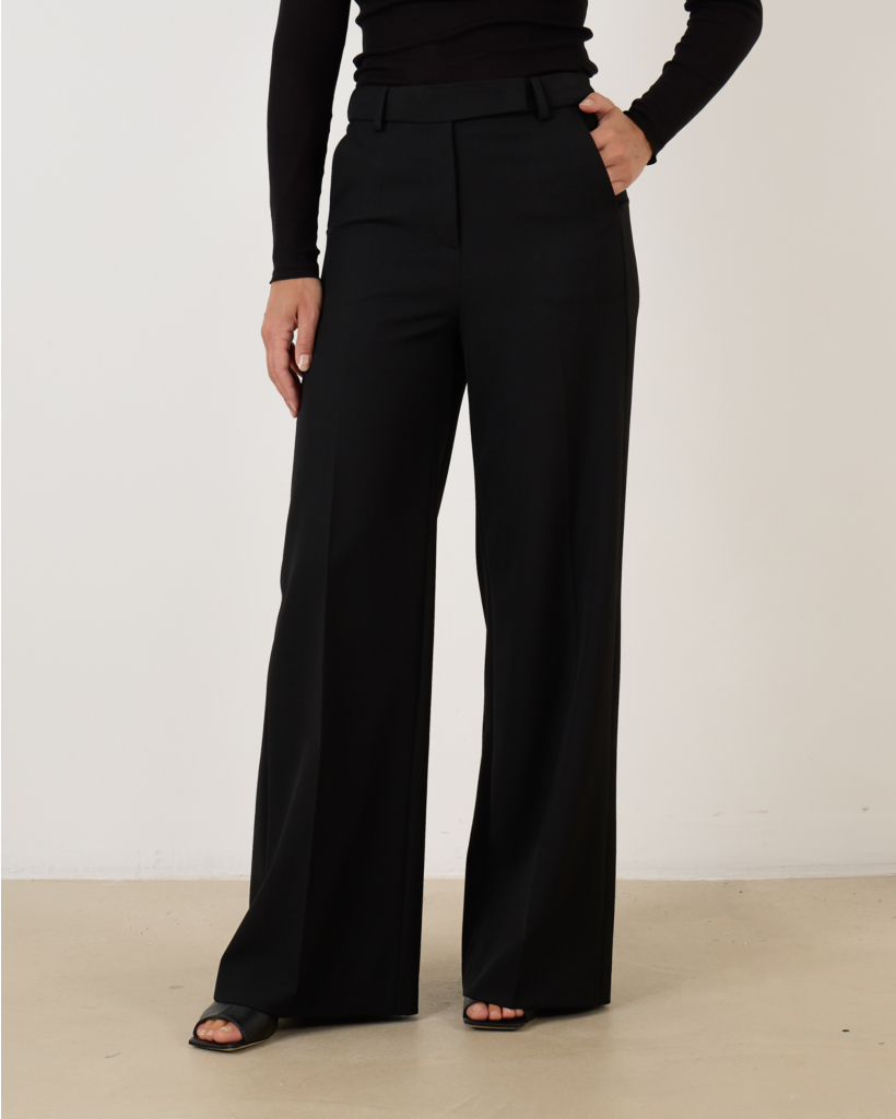Wide Leg Pants Black