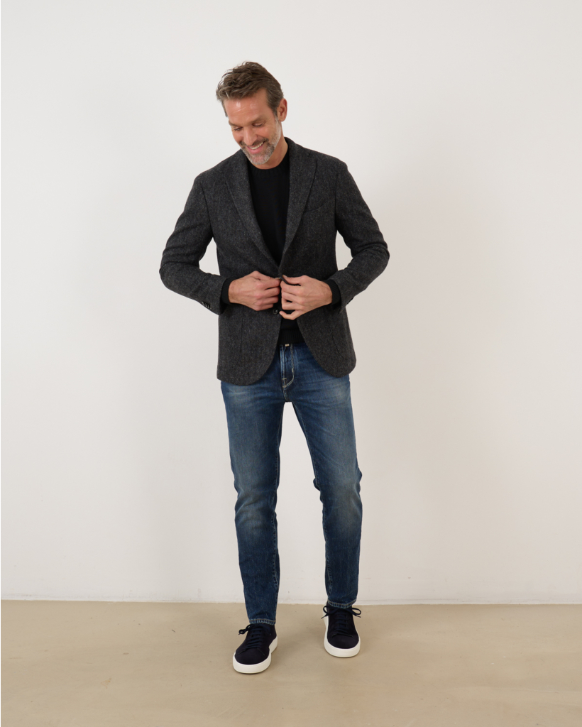 Casual Colbert Wool Antra
