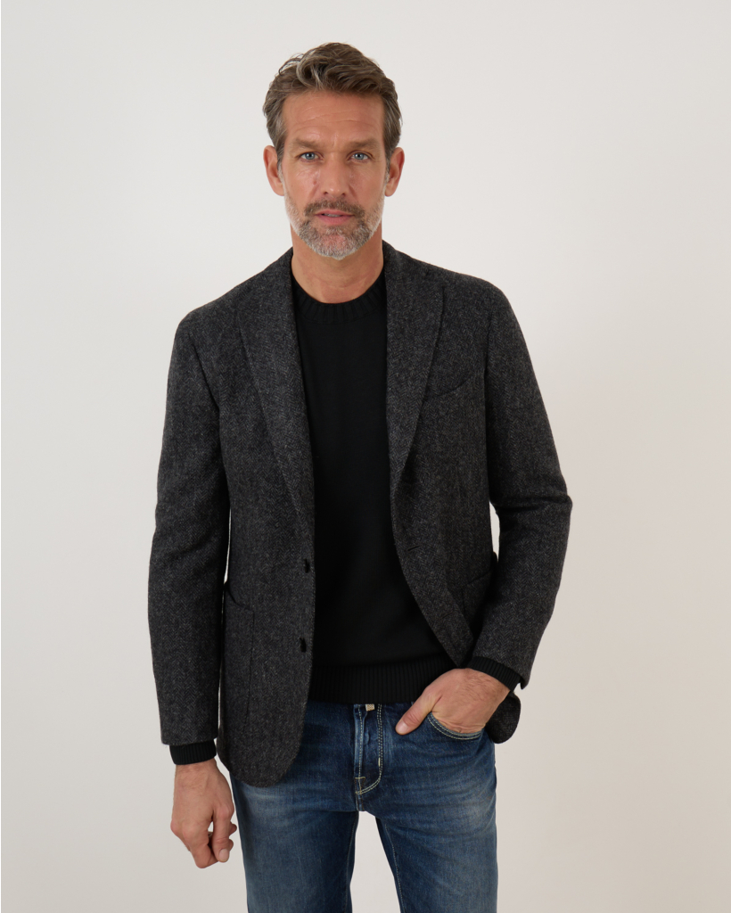 Casual Colbert Wool Antra