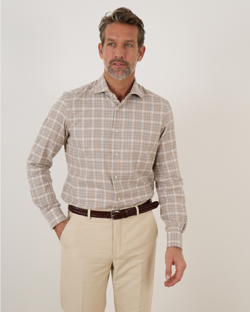 smart casual outfit met print