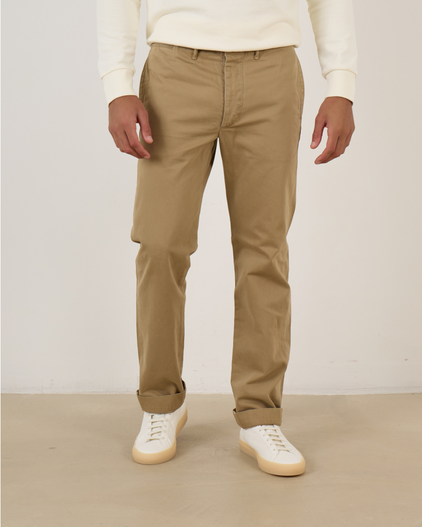 Chino Officiersbroek New Mil Kaki 