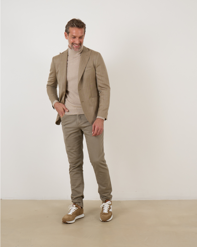 Turtleneck Sweater Beige