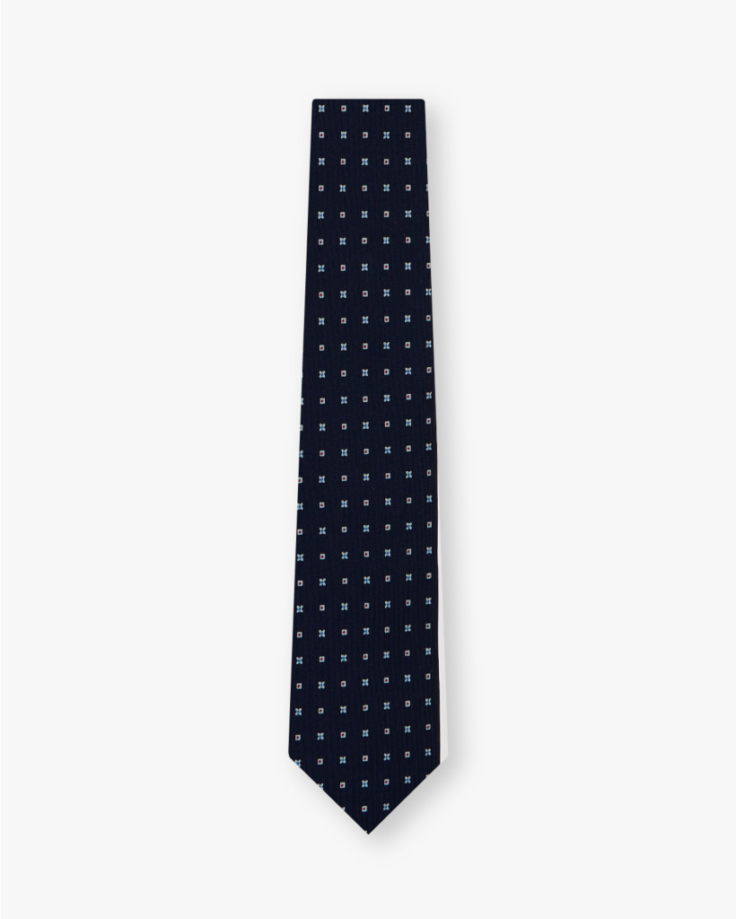 Classic Silk Tie Navy