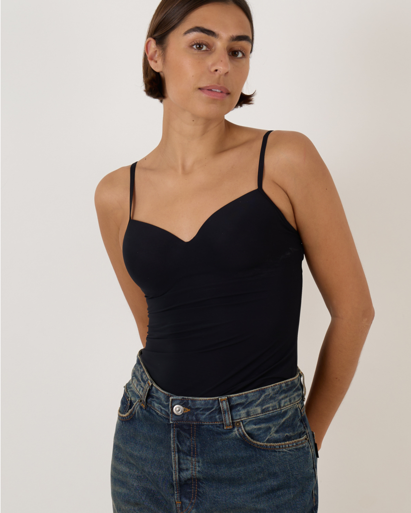  Allure Padded Bra Top Black