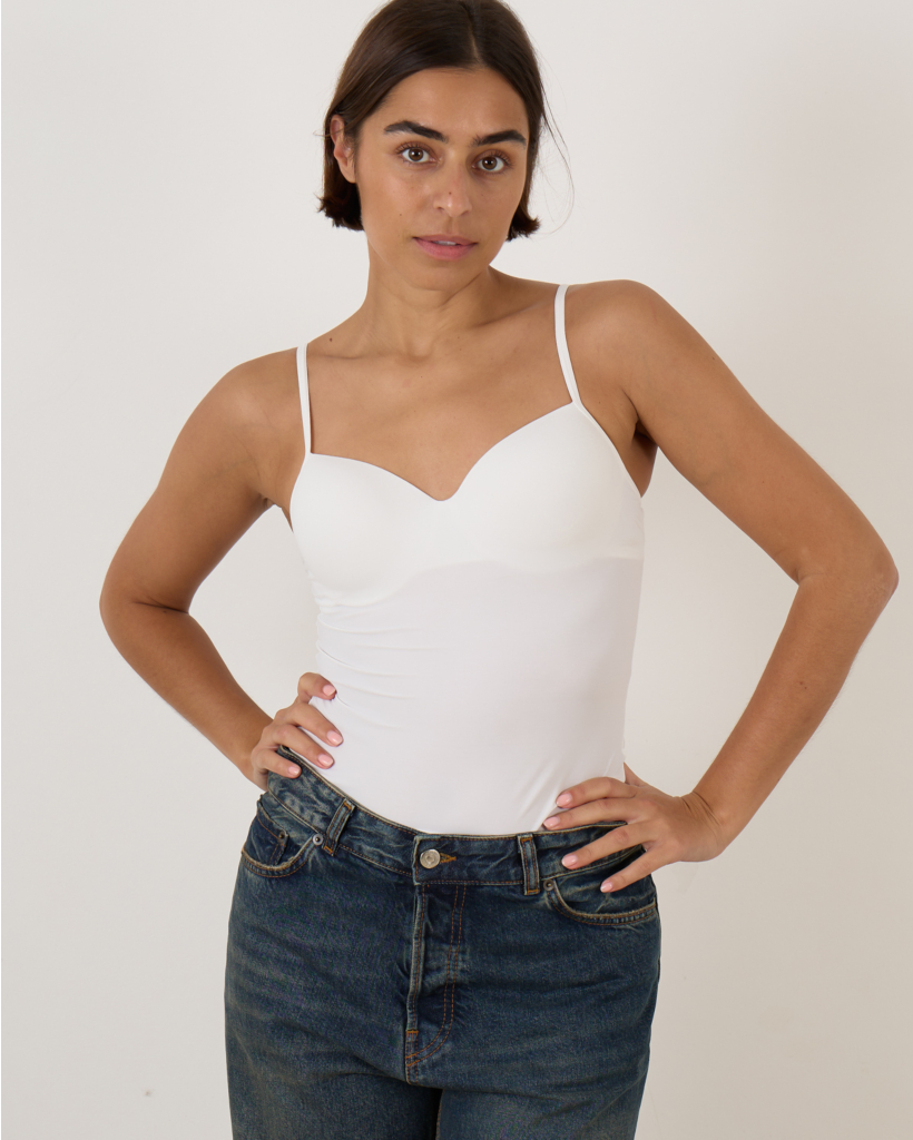  Allure Padded Bra Top Wit