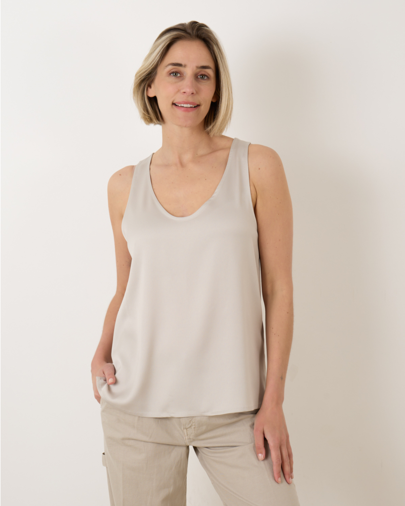 Aminah Top Off White