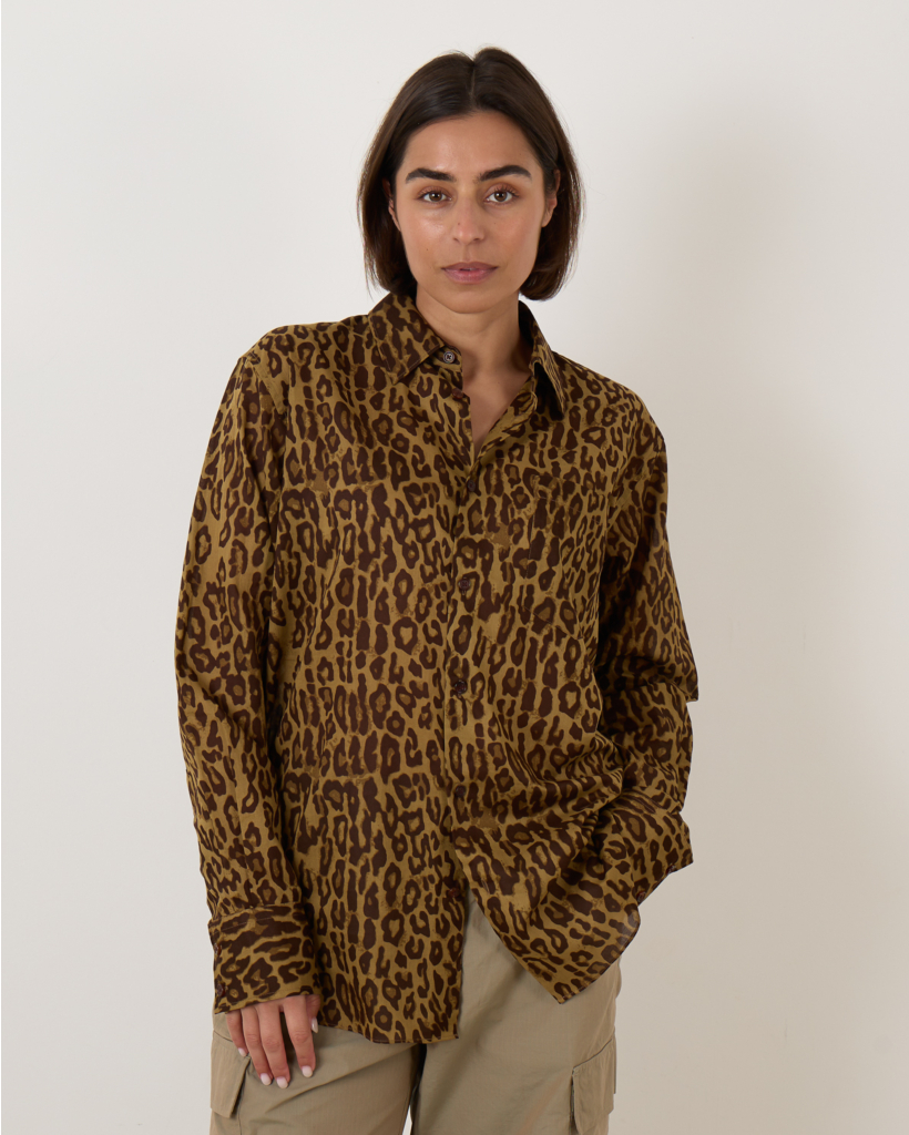 Man Shirt Leopard