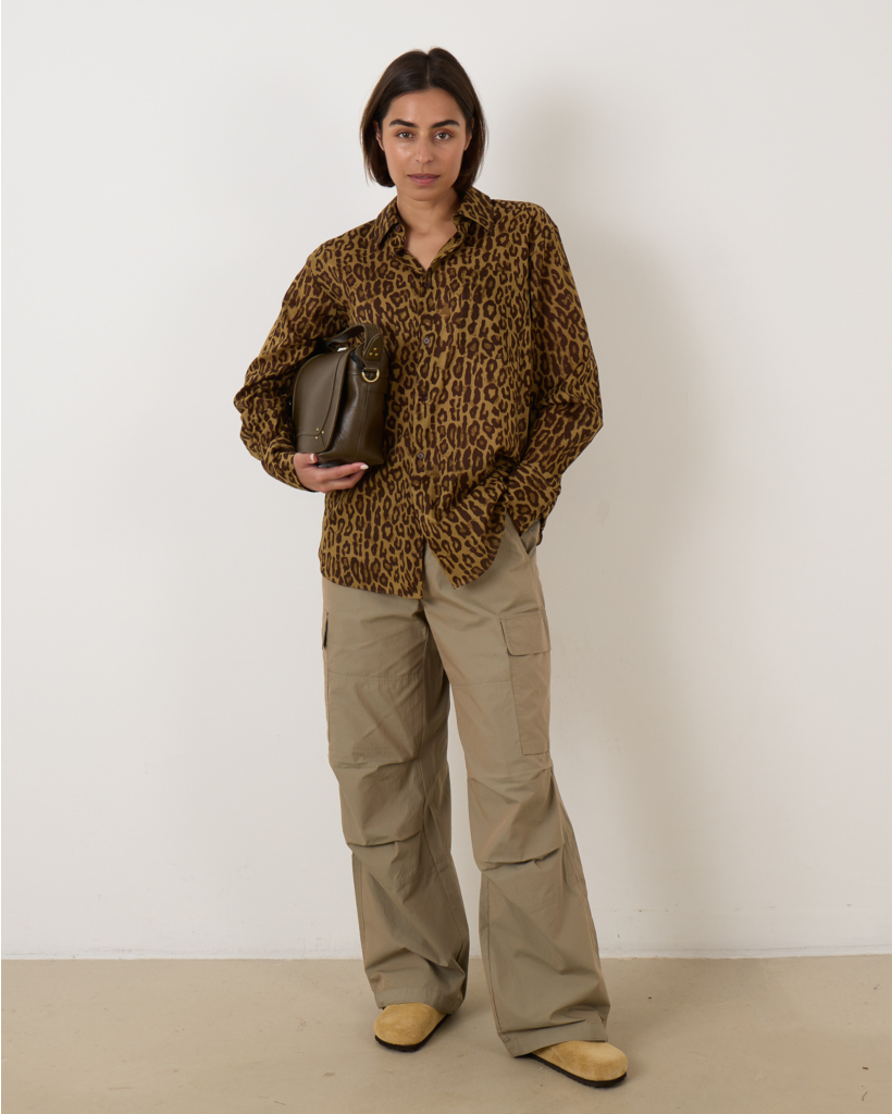 Man Shirt Leopard