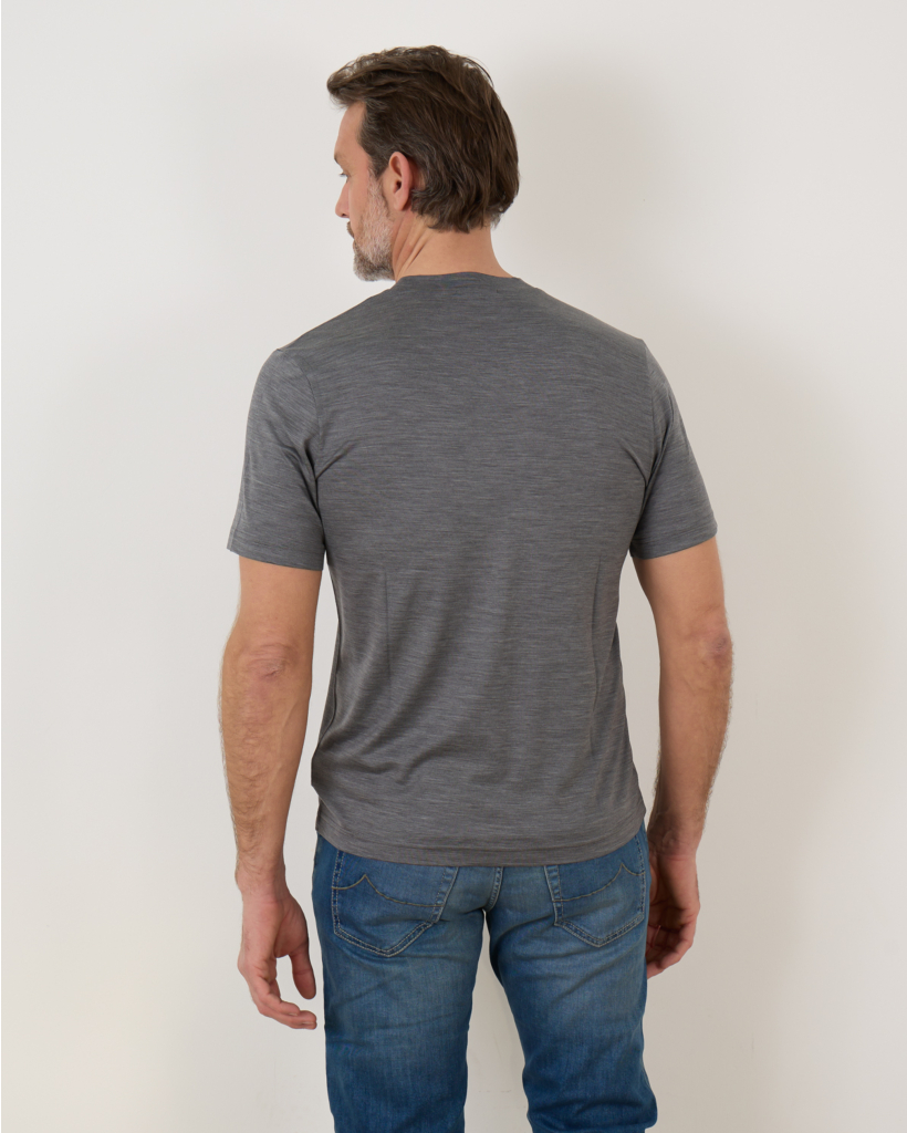 Eli T-shirt Mel Grey