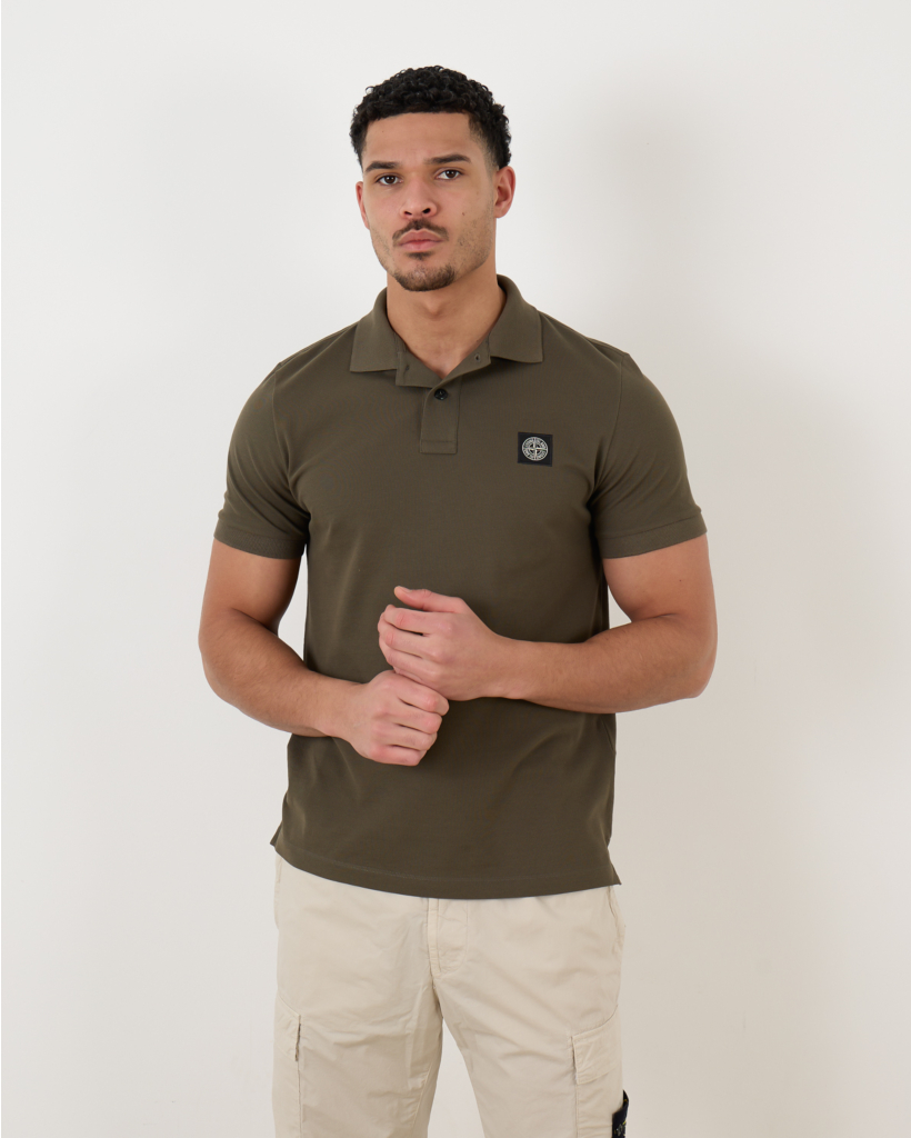 Slim Fit Polo Military Green