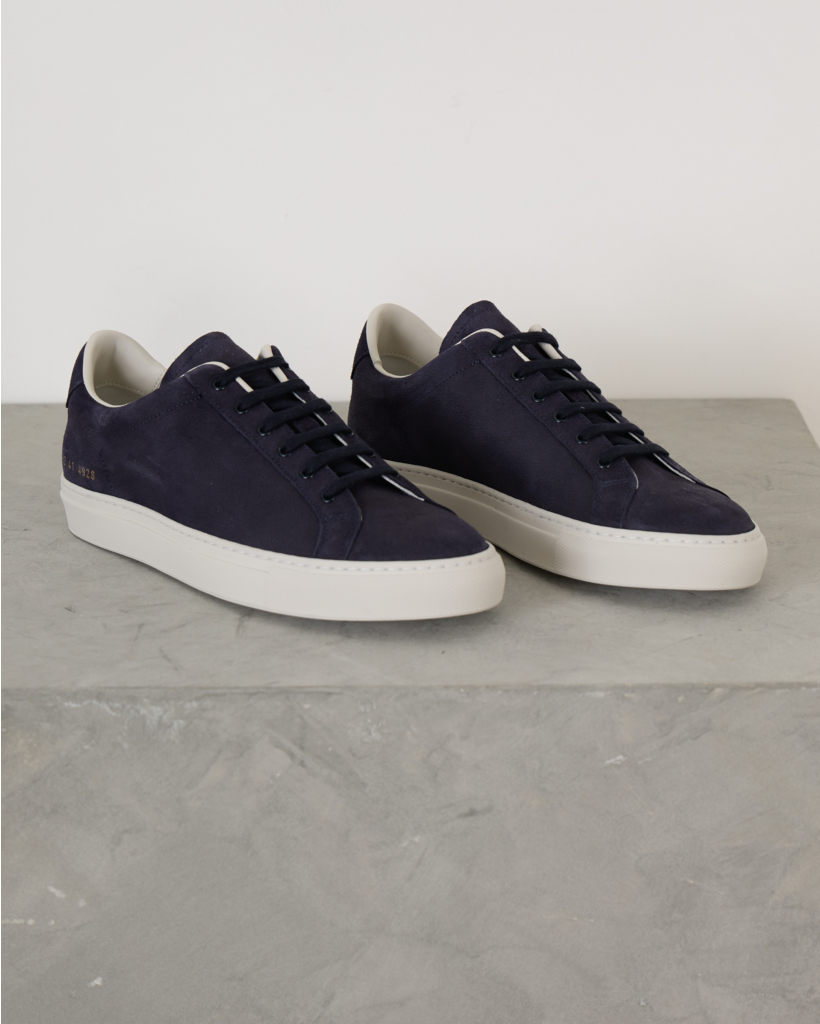 Achilles sneaker Retro Suede Navy
