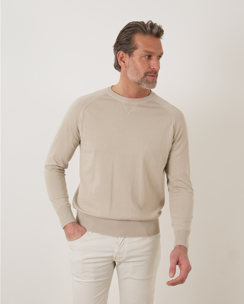 Crewneck Sweatshirt Sabbia