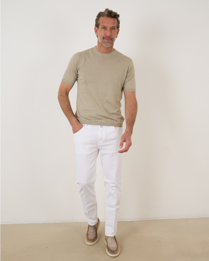 Knitwear T-shirt Zand