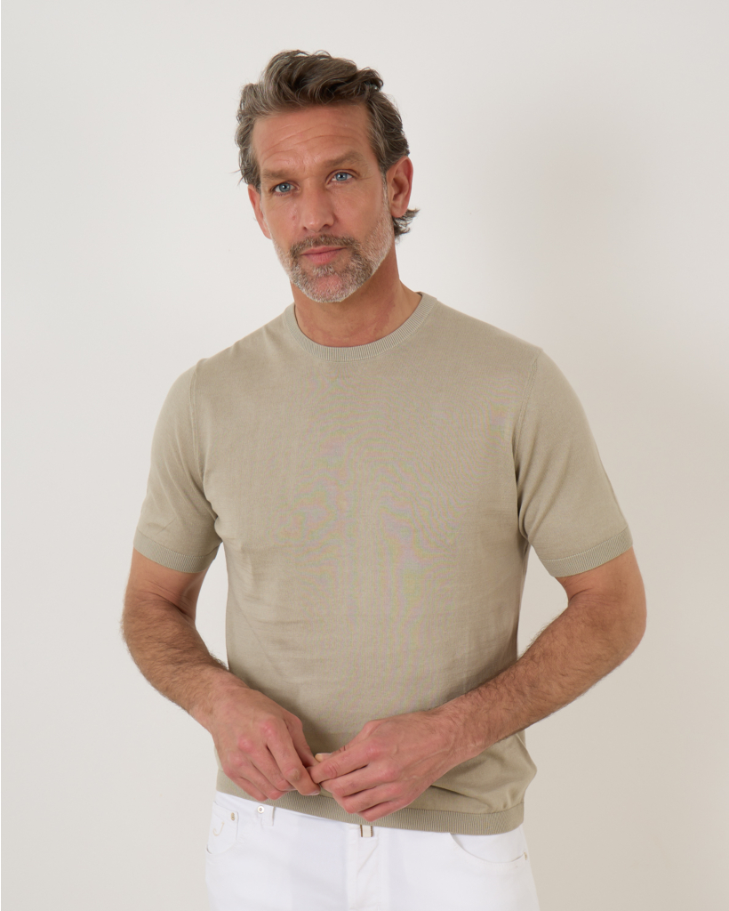 Knitwear T-shirt Zand