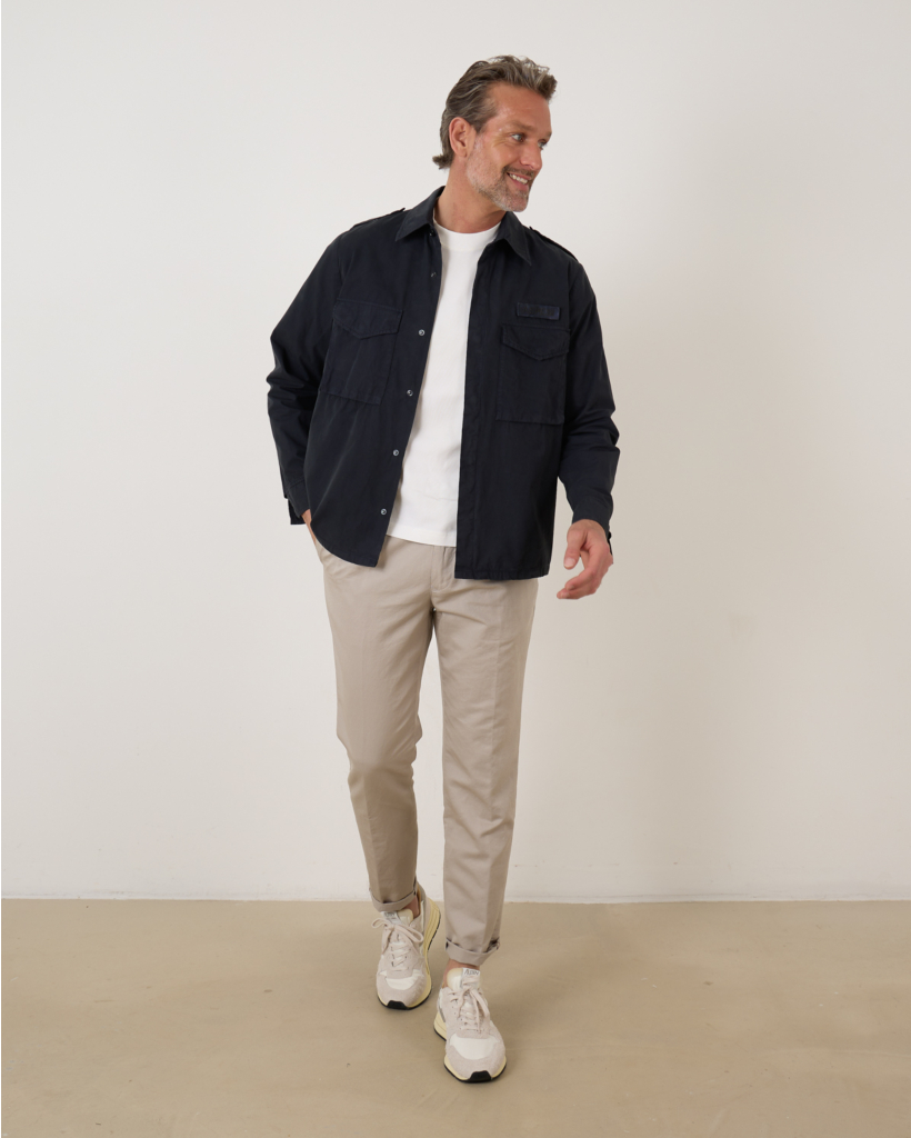 Tapered Fit Pantalon Grey