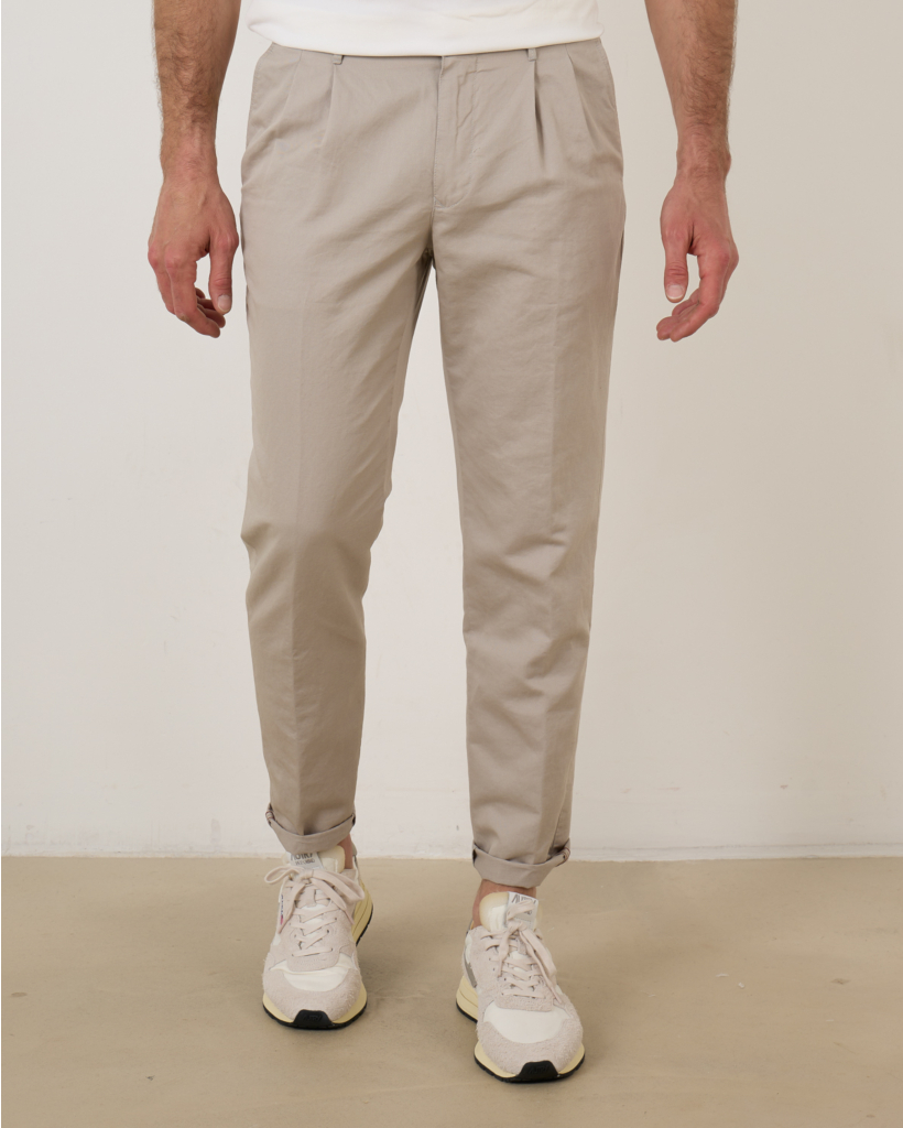 Tapered Fit Pantalon Grey