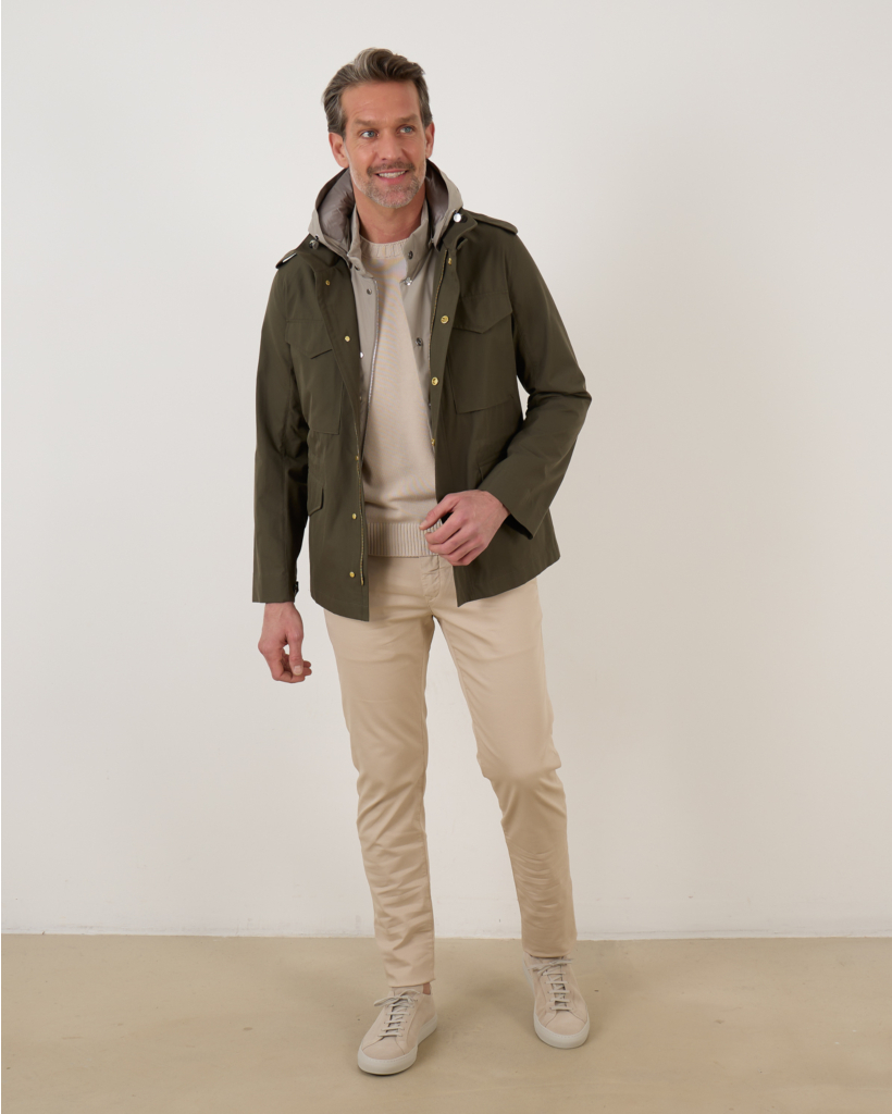 Gewatteerde Bodywarmer Beige