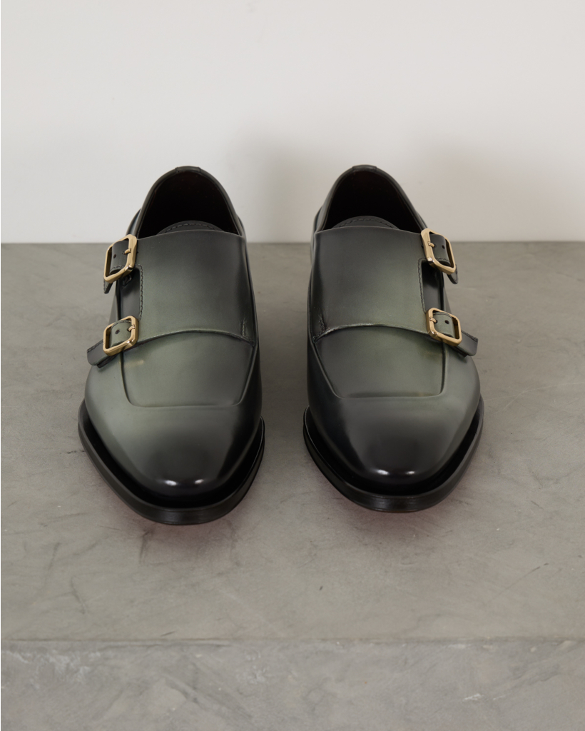 Grey Green Slip-on Sneaker 