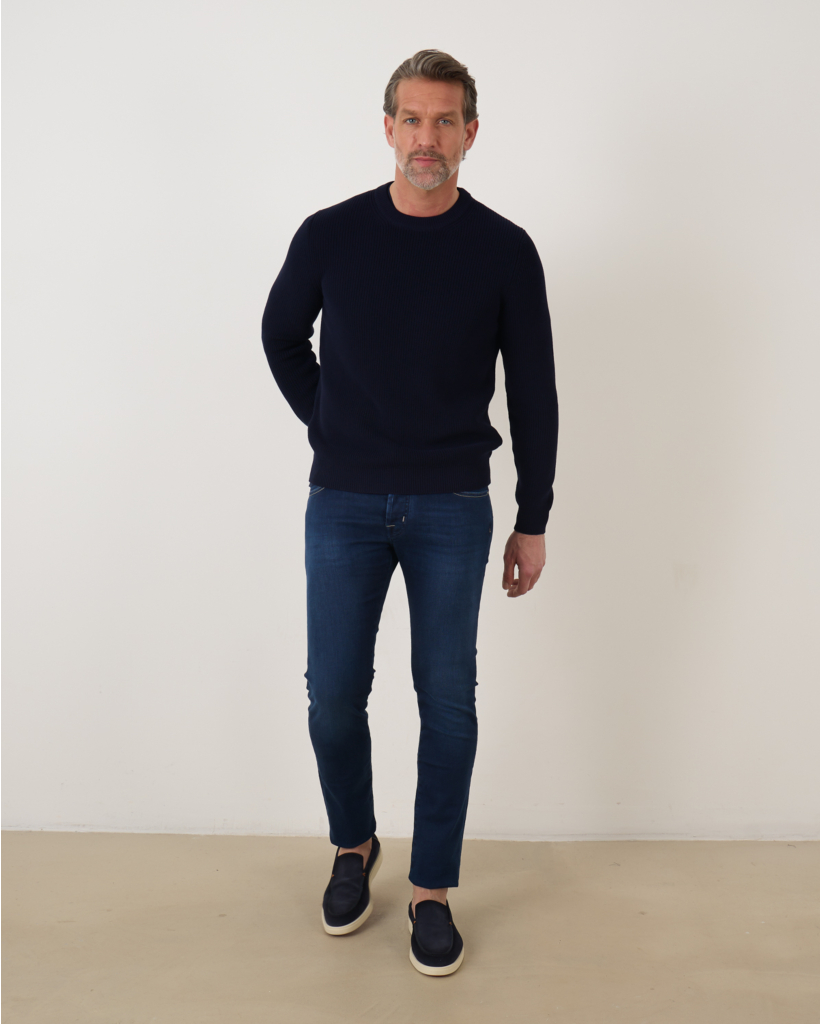 Knit Pullover Navy