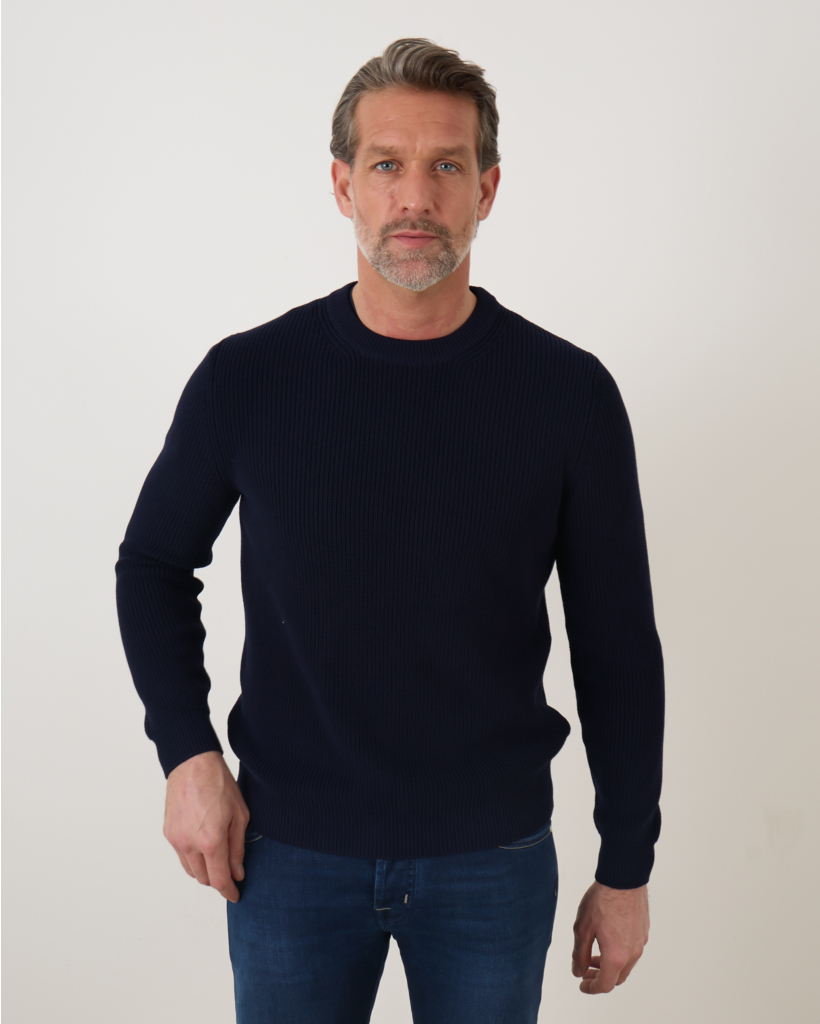 Knit Pullover Navy