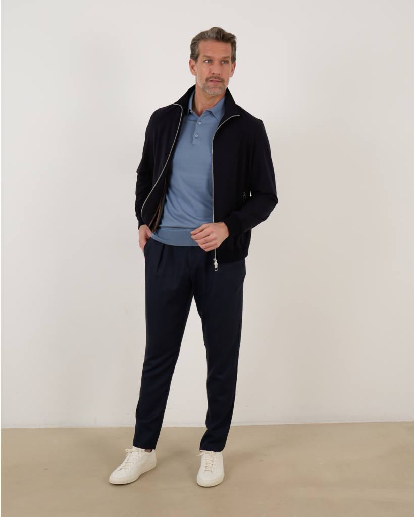 pantalon casual steekzak 8 blue