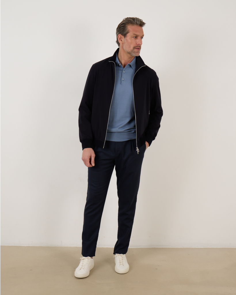 Pullover polo powder azur