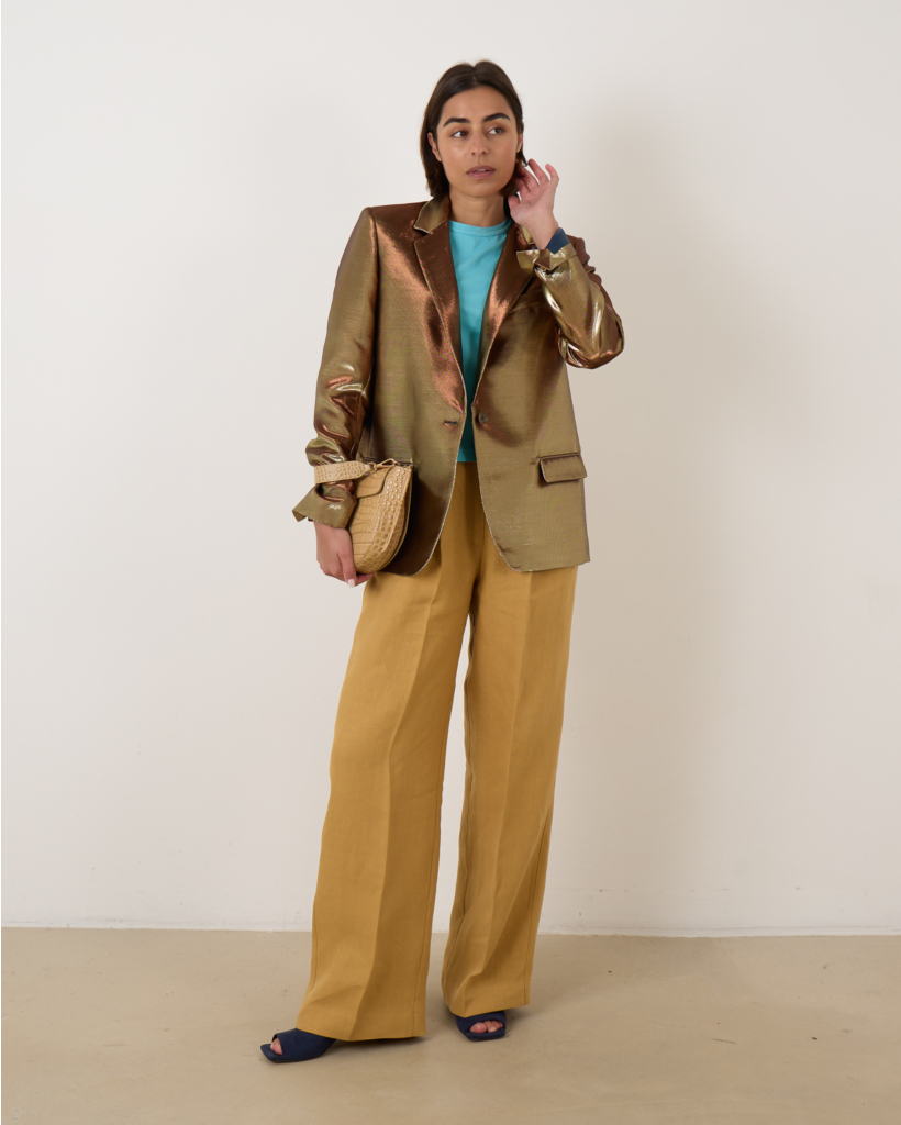 Capucine Blazer Dark Gold
