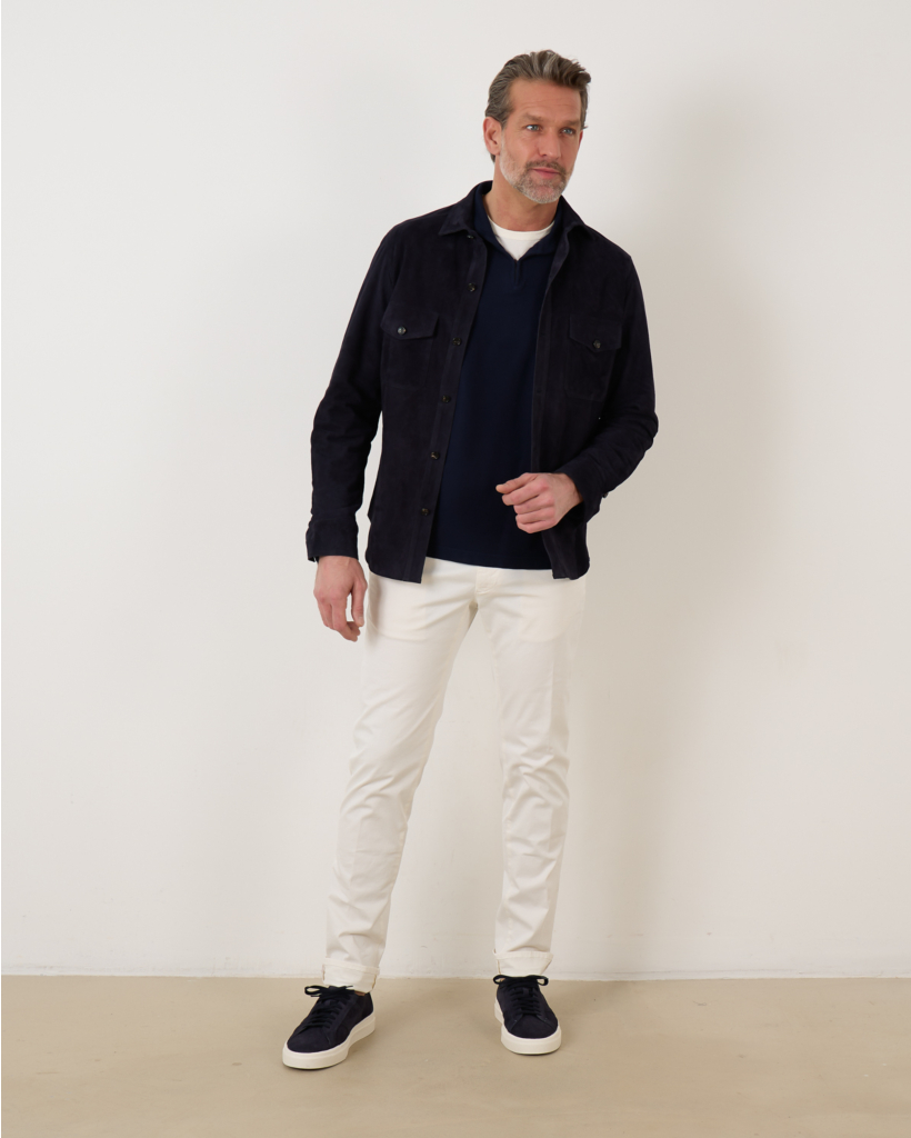 Suede Jack Blue